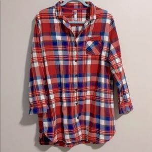 Xhilaration Flannel Pajama Top